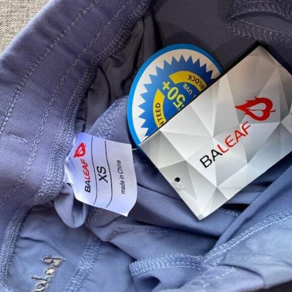 BALEAF Women's 7" Quick Dry Shorts with Pockets, Water Resistant, XS - Picture 6 of 7